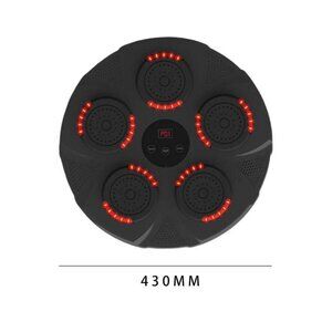 Interactive Smart Music Punching Pad: LED Lighted Home Boxing Trainer for Fitnes